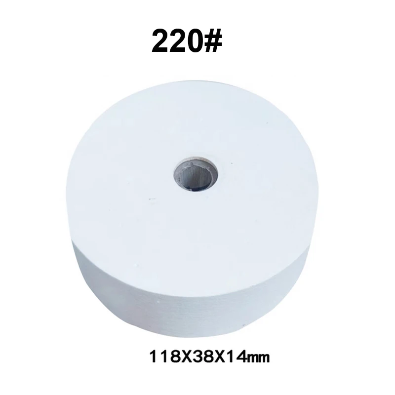 220/500 Grit Grinding Wheel Φ118*Φ14*38 Whetstone for 5 Inch Water-Cooled Sharpener