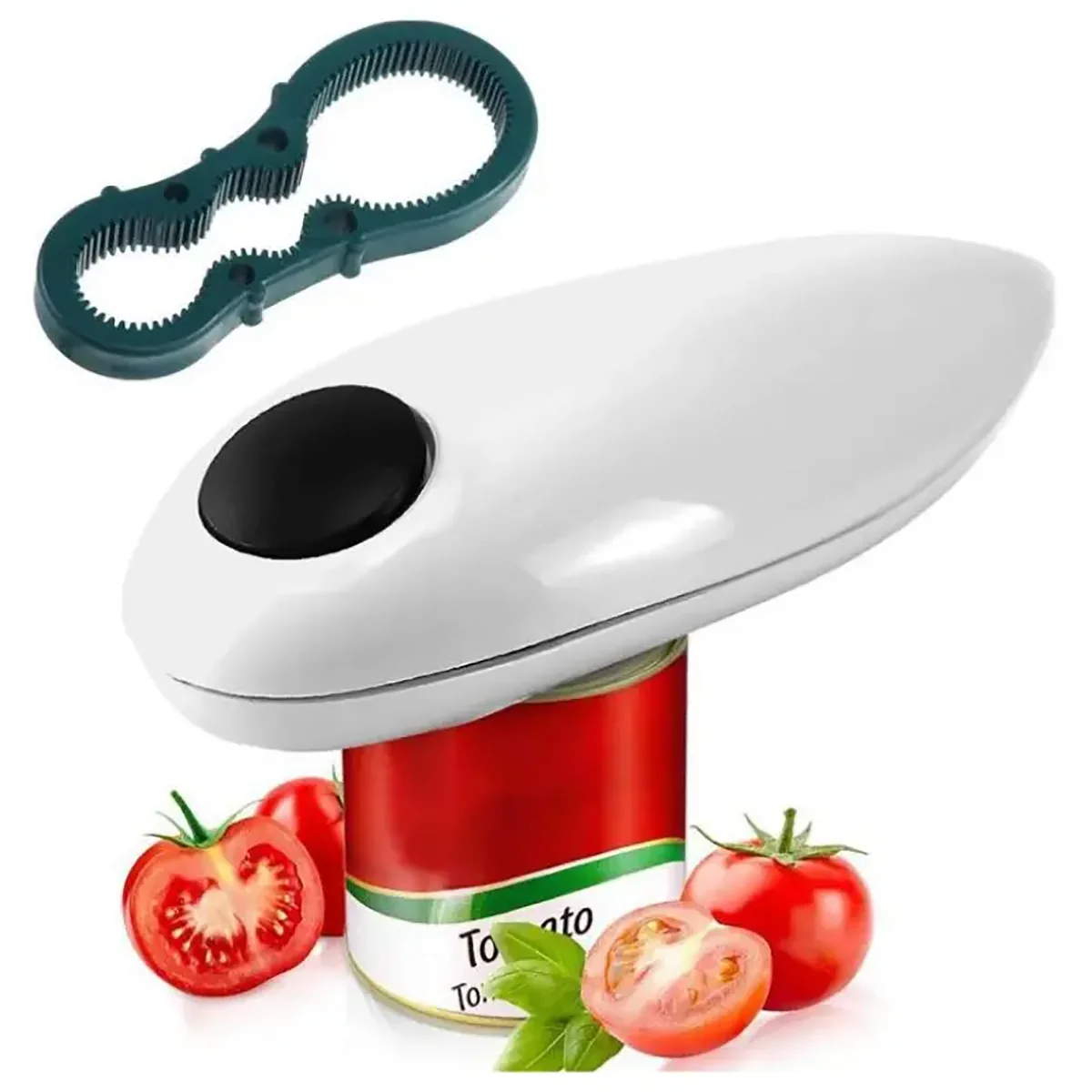 Electric can opener easy and easy to open cans and bottles complimentary 8-character bottle opener