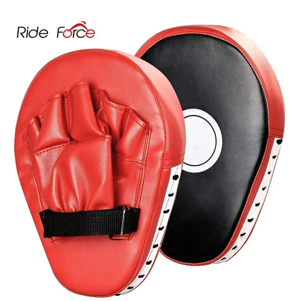 

2 PCS Kick Boxing Gloves Pad Punch Target Bag Men MMA PU Karate Muay Thai Free Fight Sanda Training Adults Kids Equipment