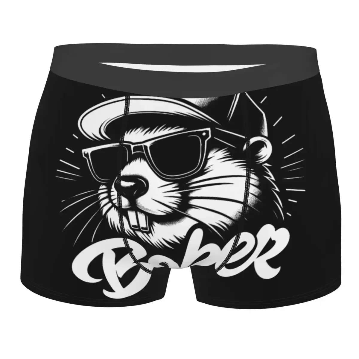 

Bobr Kurwa Funny Beaver Man's Boxer Briefs Kurwa Bobr Bober Highly Breathable Underwear Top Quality Print Shorts Gift Idea