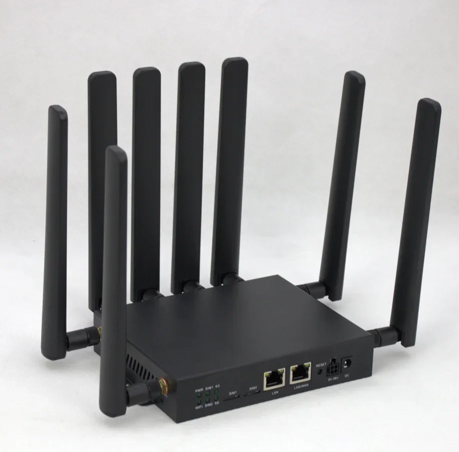 Dual band 3000Mbps wifi6 5g router 2.5G WAN/LAN port OS system 5g dual sim router