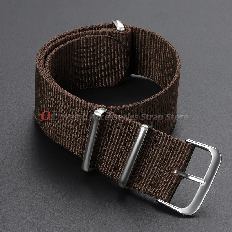 12mm 14mm 16mm 18mm 20mm 22mm 24mm Canvas Nylon Uhrenarmband Universelles Herren-Uhrenband Einteiliges Schlaufenarmband Damen Herren Armband – Detail 14