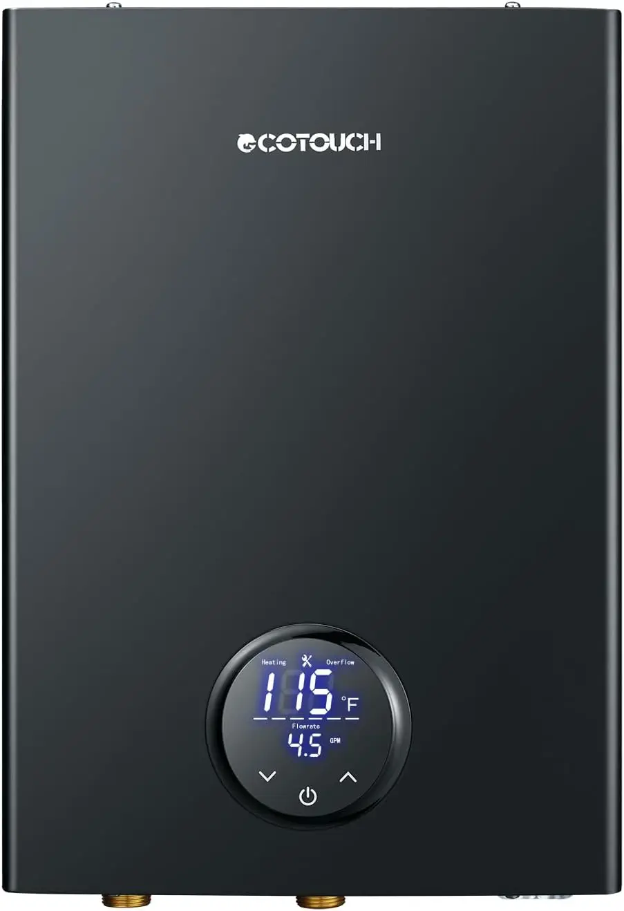 Electric, 240V ECOTOUCH 24kW On Demand Instant Point of Use Endless Smart Water Heater with ETL Certificated Self-Modulating for