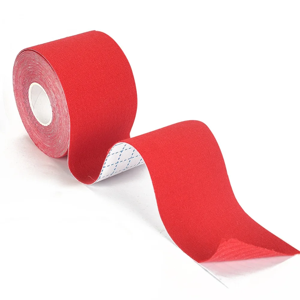

High Quality Cotton Sports Tape Elastic Pre Cut Muscle Fixation Patch High Ductility Kneepads Tape Fitness Accessories