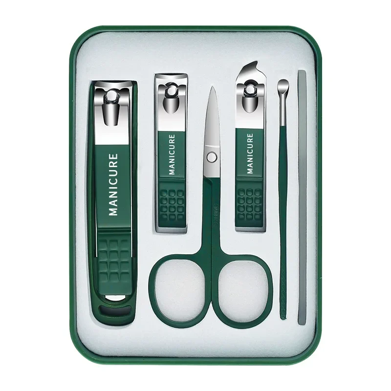 

NEW Nail Clipper Set a Full Set of New High-grade Men and Women on Special Nails Cut Nail Clippers Pedicure Tool Boxes