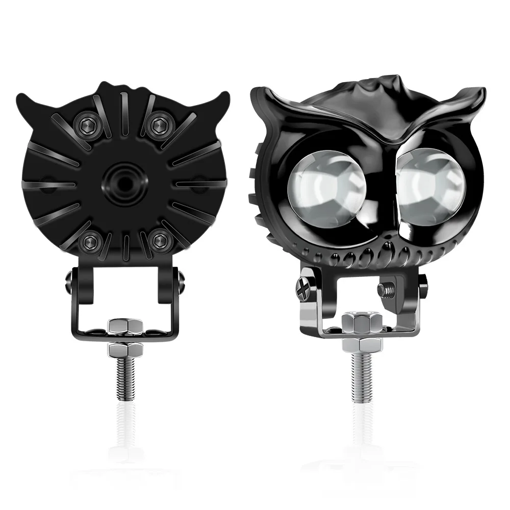 

Motorcycle Headlight Lamp Owl Auxiliary Fog Lamp For BMW R1200GS F800GS ADV For Yamaha MT07 MT09 For Africa Twin For Kawasaki