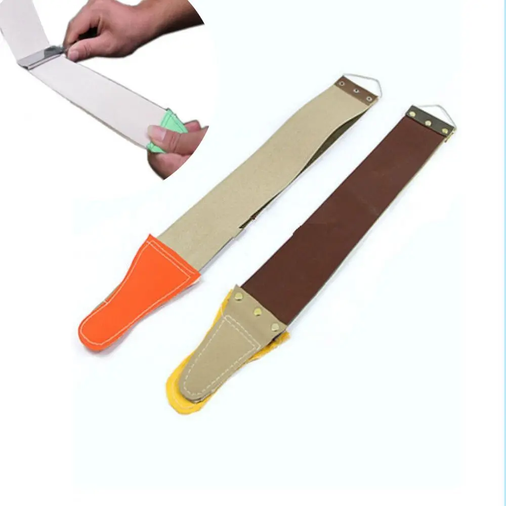 Practical New Arrival New Hot Sale Leather for Barber Open Straight Sharpening Razor Sharpener Sharpening Canvas Strop