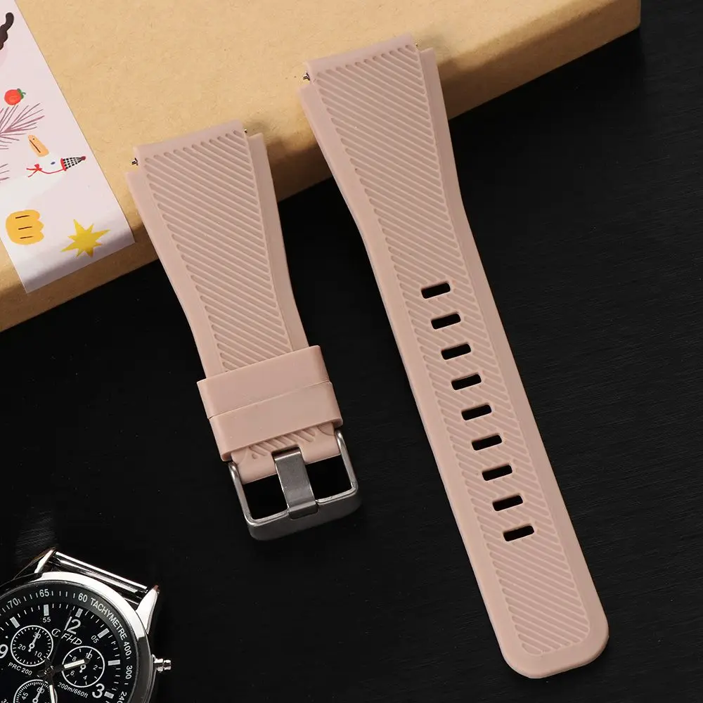 New Soft Solid Color Bracelet Watch Band Silicone Wrist Strap Replacement For Samsung Gear S3 Frontier Classic