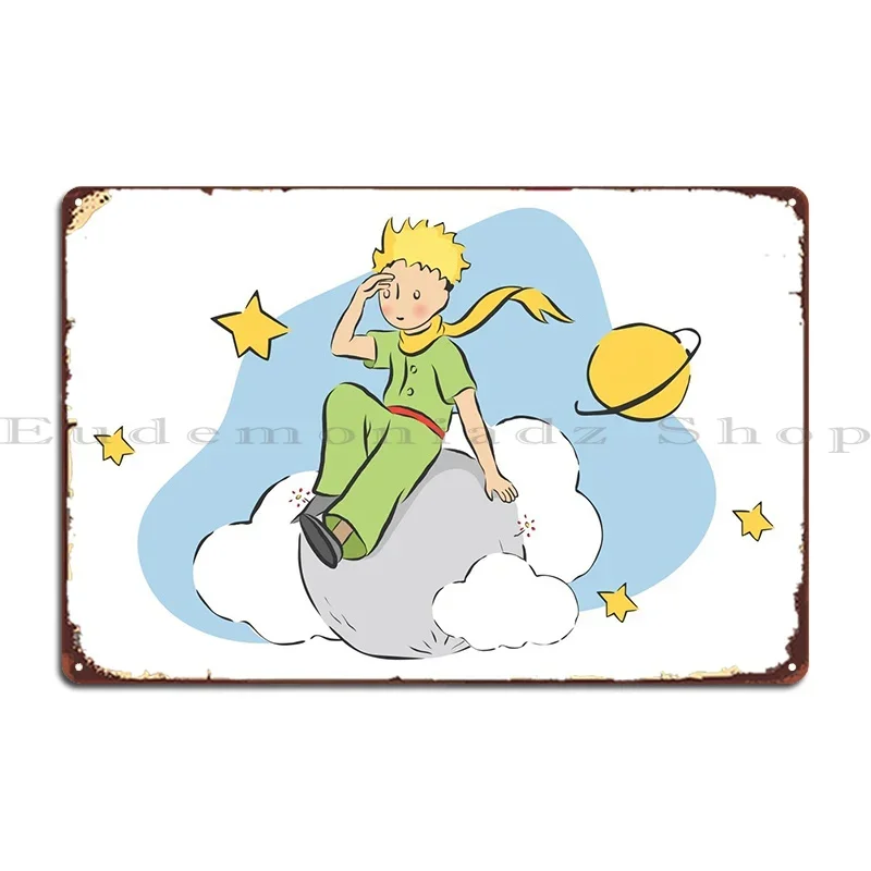 The Little Prince Metal Sign Poster Customize Painting Designs Poster Mural Tin Sign Poster