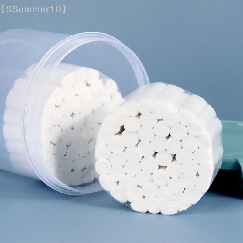 【SSummer10】100Pcs Disposable Lip Tattoo Cotton Stick with Box - Semi-Permanent Makeup Embroidery Blush Recovery Tool【SS】