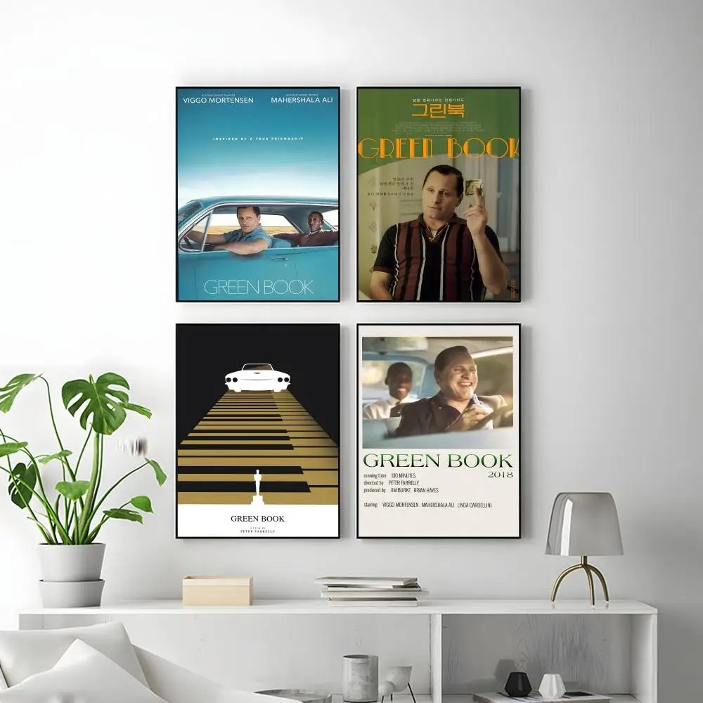 Movie G-Green Book Poster HD Versatile Waterproof Wall Decor Self Adhesive Perfect for Any Room & Ideal Gift