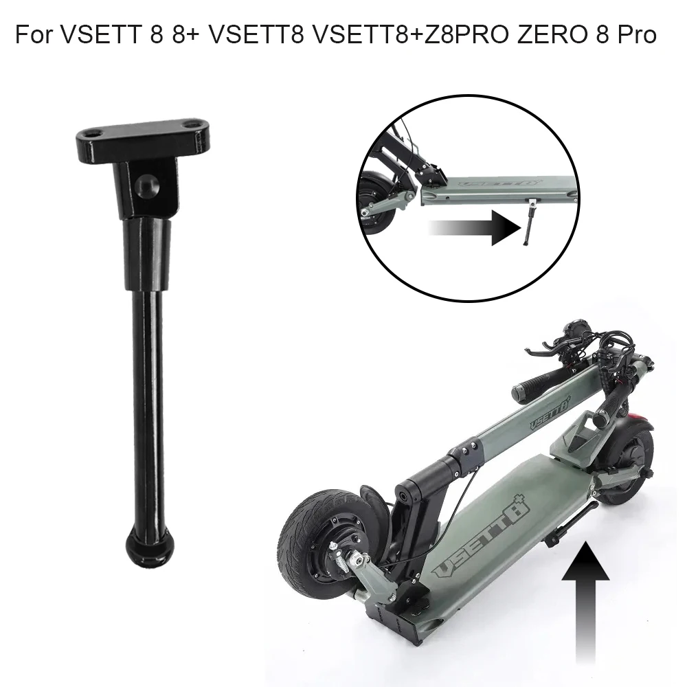 Electric Scooter 175mm Foot Support Bracket Kickstand for VSETT 8 8+ VSETT8 VSETT8+Z8PRO ZERO 8 Pro Kick Parking Support Stand