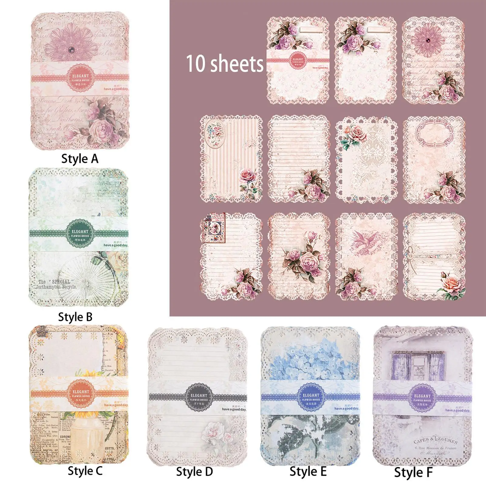 10 шт., материалы для скрапбукинга