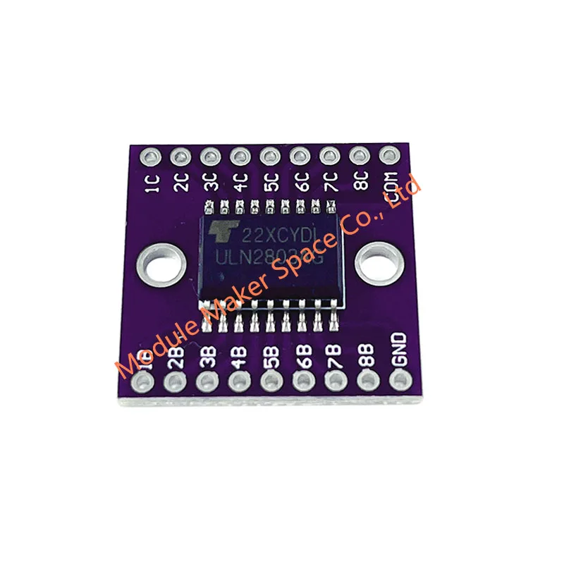 ULN2803A 달링턴 트랜지스터 어레이 드라이버 모듈 높은 내전압 및 고전류 원본 CJMCU-2803
