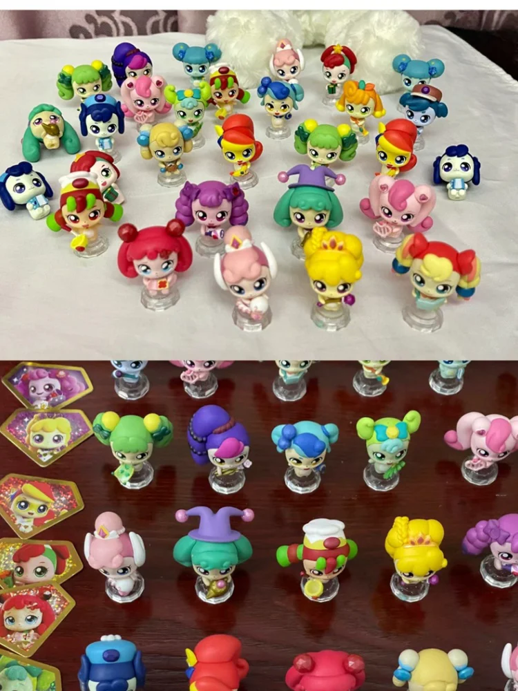 Hot Catch Teenieping Kawaii Anime Figure Love Playfulness Cuteness Happiness Girl\'S Play Toy Wonderful Mirror Box Set Gifts