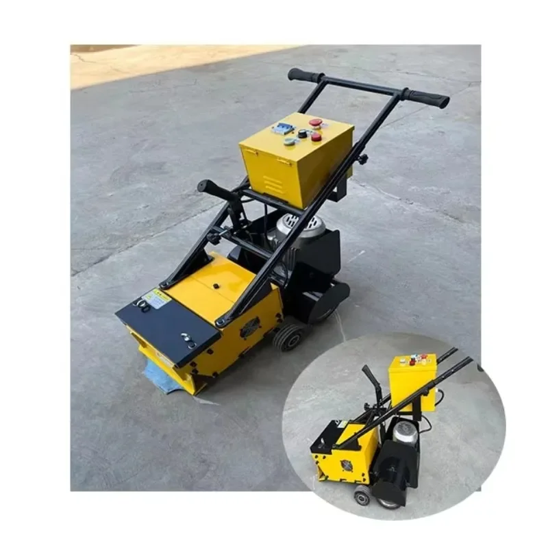 

Waste floor remover Self-propelled plastic runway crusher Floor remover