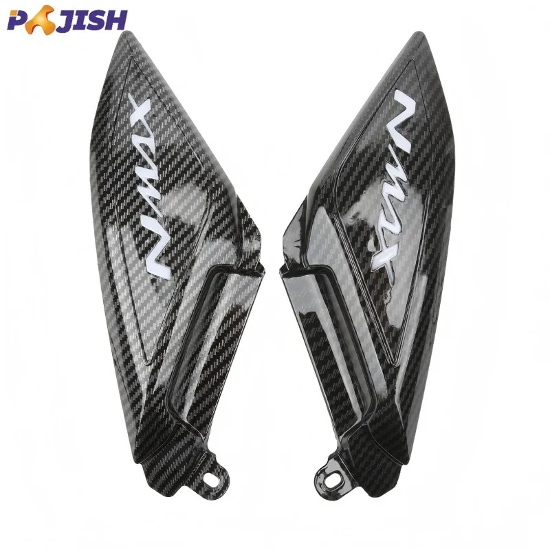 Fit for NMAX NMAX155 Carbon Fiber Side Cover Guard Motorcycles Fairing Decoration Part 12V Universal Accessories
