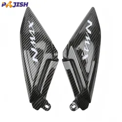 Fit for NMAX NMAX155 Carbon Fiber Side Cover Guard Motorcycles Fairing Decoration Part 12V Universal Accessories