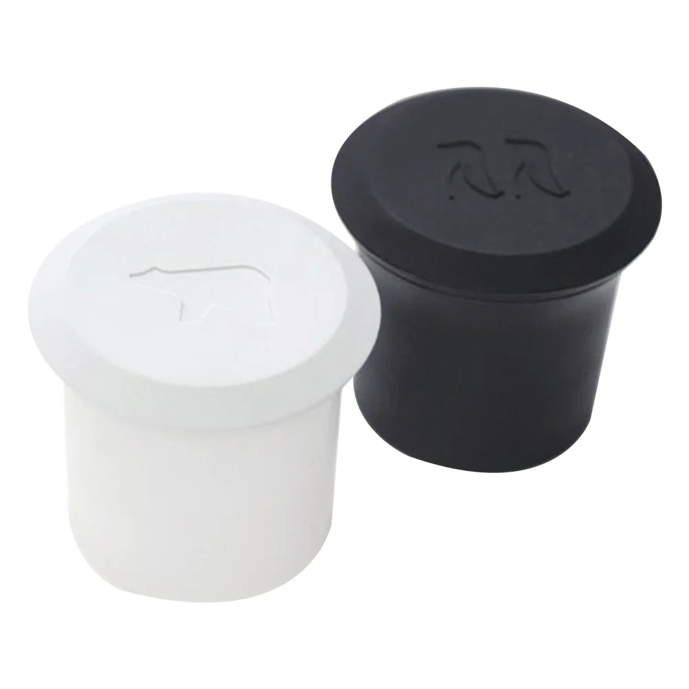 

2Pcs Cartoon Ice Cube Mold Silicone Penguin Polar Bear Ice Maker 3D Fun Shapes for Home Bar Party Cool Drink Accessories