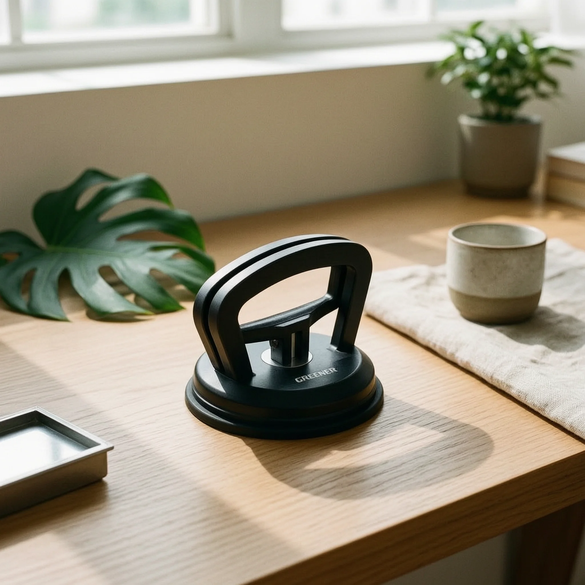 天井パネルリフター-ヘビーデューティー吸盤リフター-タイルリフティングハンドル-金属サポート構造ツール-ゴムパッド