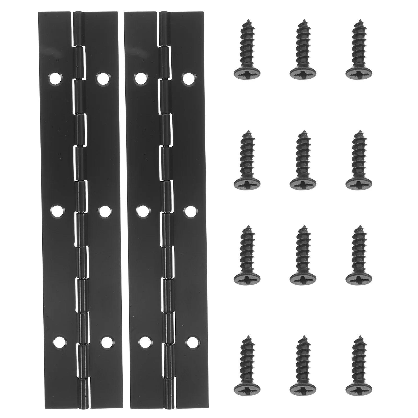 

1Set Heavy Duty Hinges Long Continuous for Wood Boxes Cabinets Folding Doors Robust Structure Smooth Function