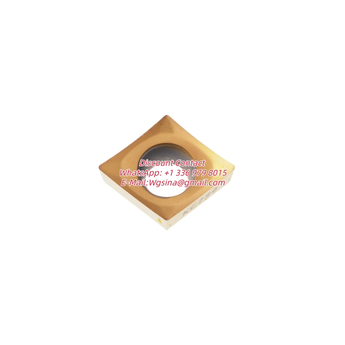 CCGT Positive Rake Turning Insert  0602 09T3 02 -F K10U for Finishing