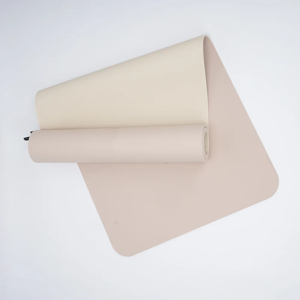 

Anti-slip Eco Friendly TPE Rubber Yoga Mat Double Layer Fitness Sports Mats Yoga Mat 11