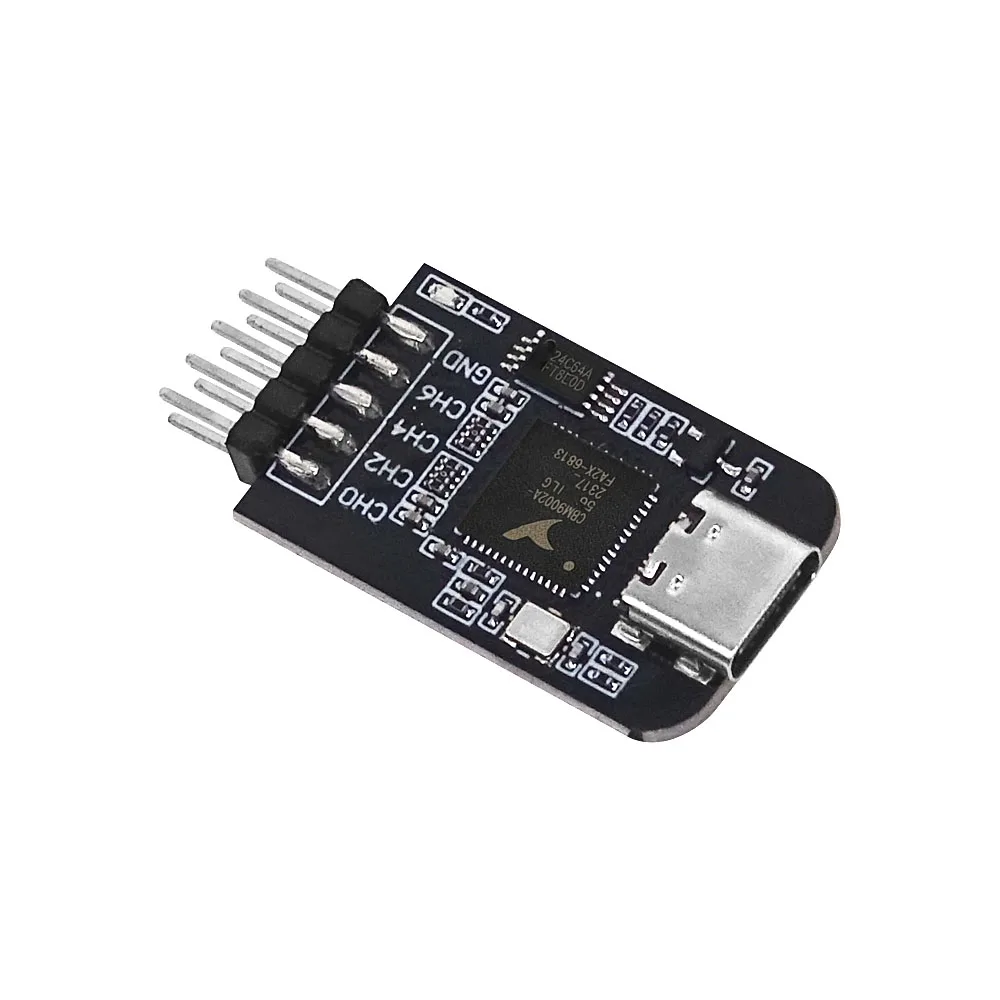 محلل المنطق نوع-C واجهة الذراع FPGA أداة التصحيح 24 متر أخذ العينات 8 قنوات محلل لوحة تطوير وحدة