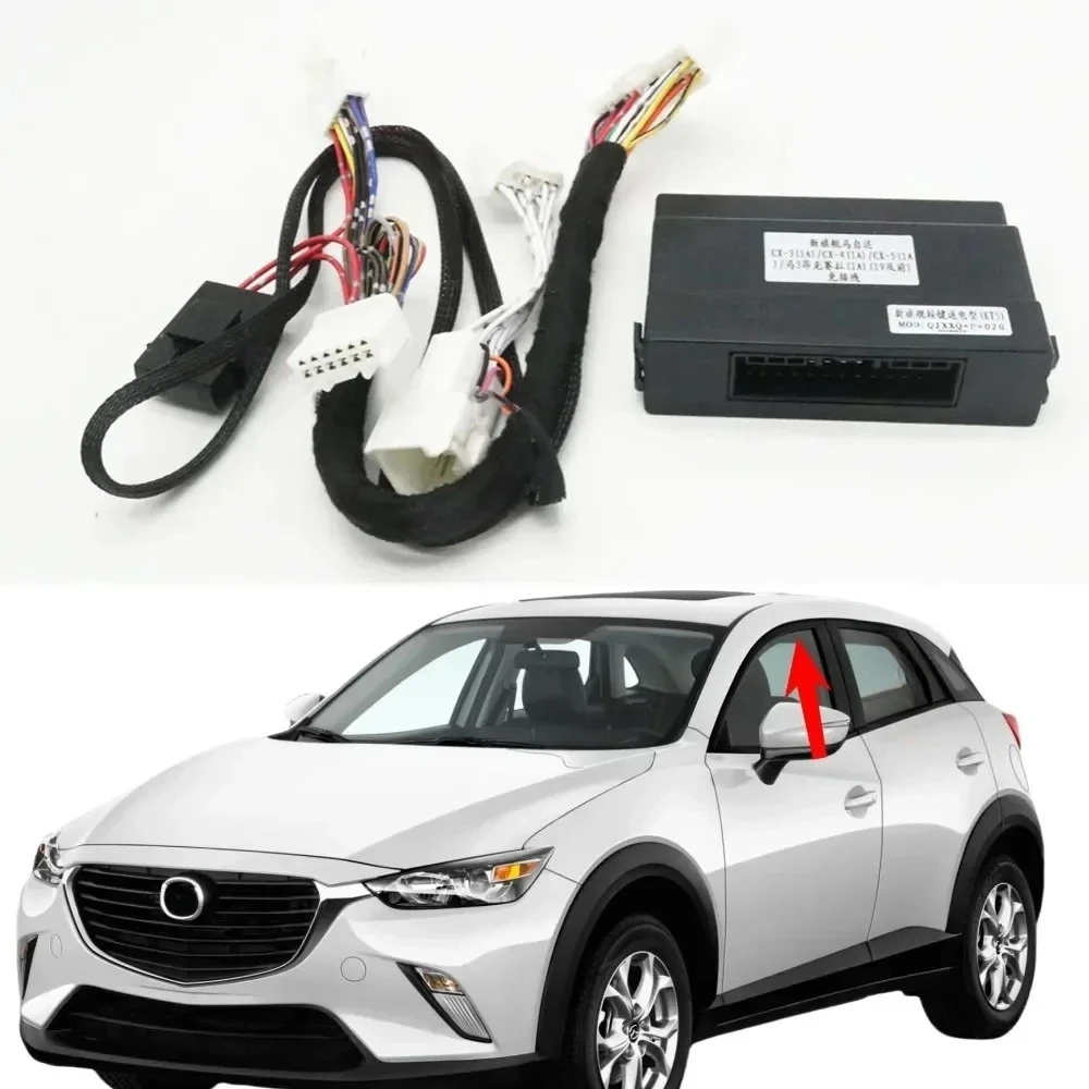 LHD Automatic Window Closer Glass Lifting Control Module Device For Mazda 3 Axela 14-19 Mazda 2 14-24 CX-3 CX-5