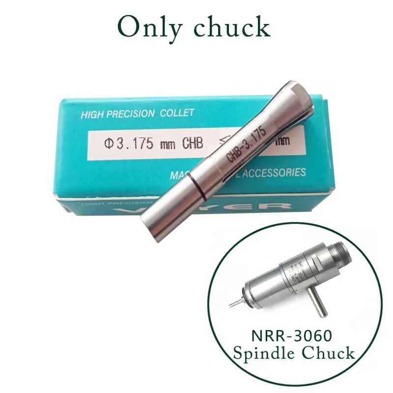 Imagem -05 - Chuck Lathe High Precision para Nr405100 Atc Chb Collet 3.175 Cnc Spindle Ferramentas Automáticas Ship