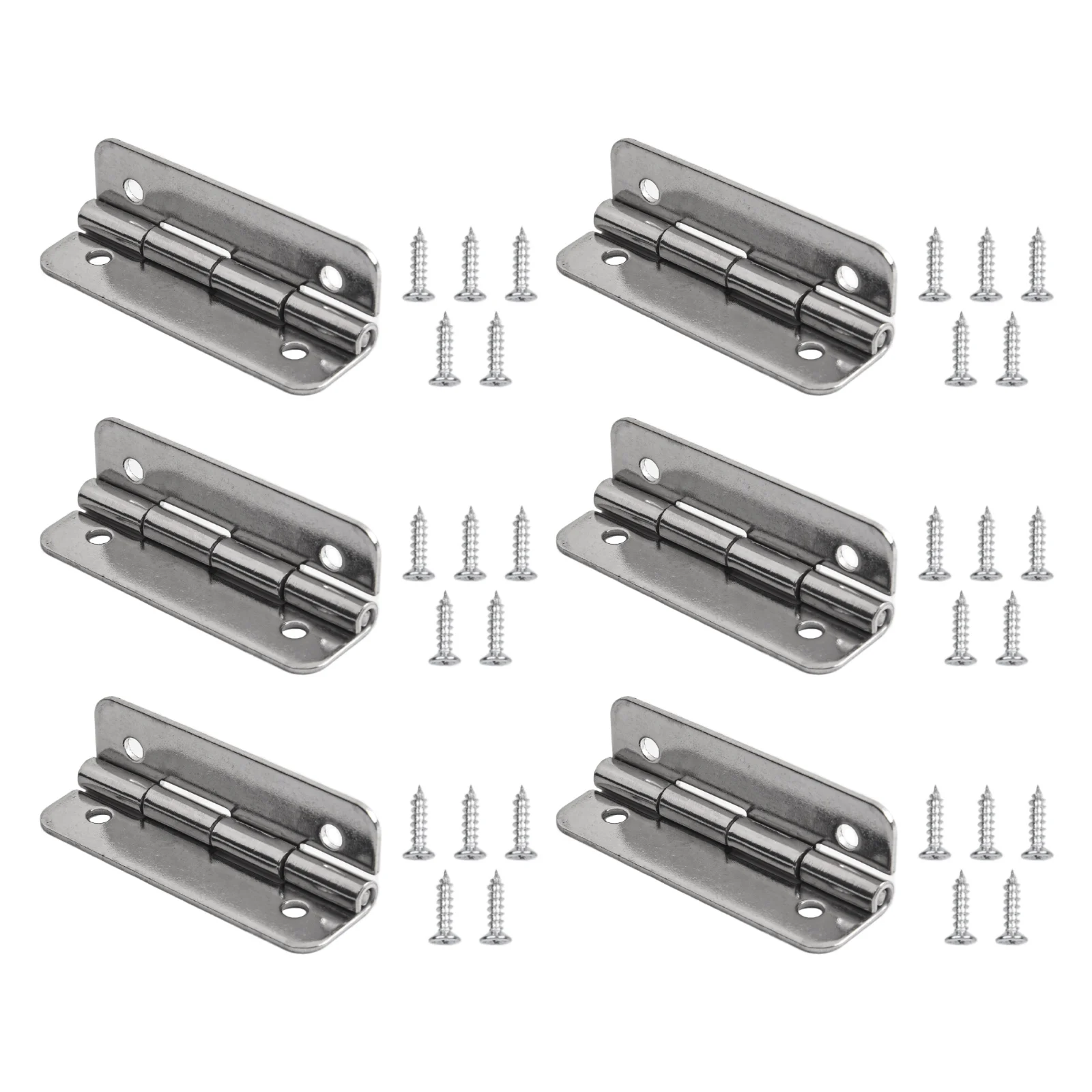 Stainless Steel Cooler Hinges Ice Chests Reefer Container Replacement Set  64 X 32mm 6*3.3cm For Outdoor Cooler Hinges