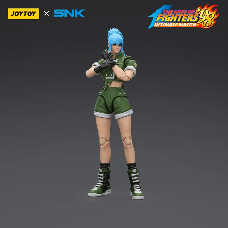 JOYTOY Żołnierz Akcji 1/18 KOF'98UM Ikari Warriors Team Figurka Akcji Model Militarny Trio Kolekcja Postaci z Gry Zabawka Prezent Nowy