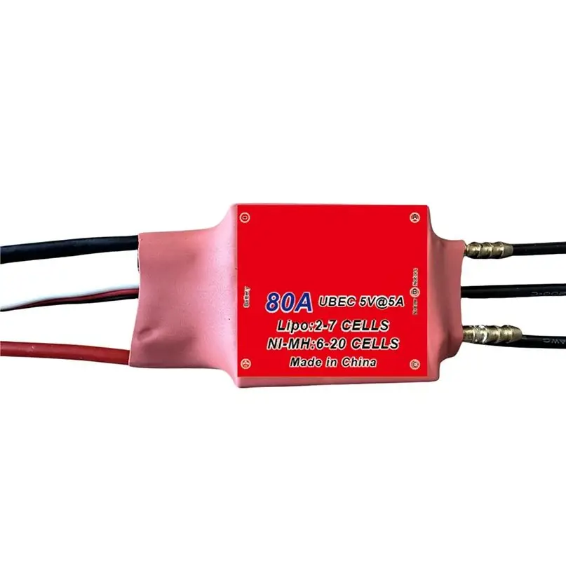 ESC 80A 120A 200A 3-7S Bidirectional Water-Cooled brushless ESC Two-Way ESC for RC Ship Underwater Propeller Boat