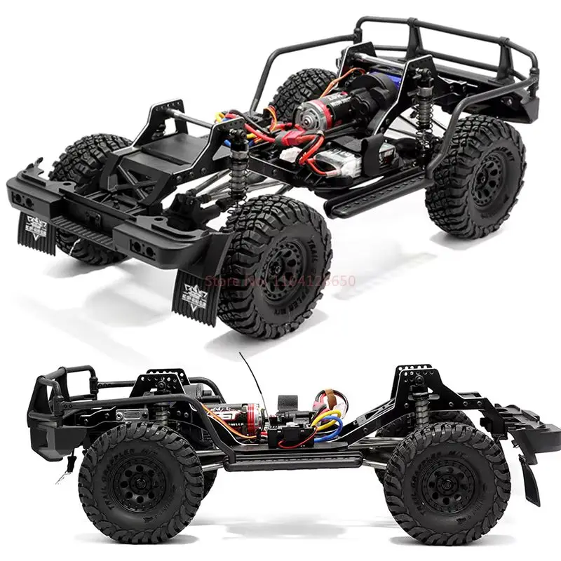 RuiTai RGT 1/10 Schaal RC Crawler Terreinwagen EX86020 Vierwielaandrijving Simulatie Indringer Afstandsbediening Speelgoedauto