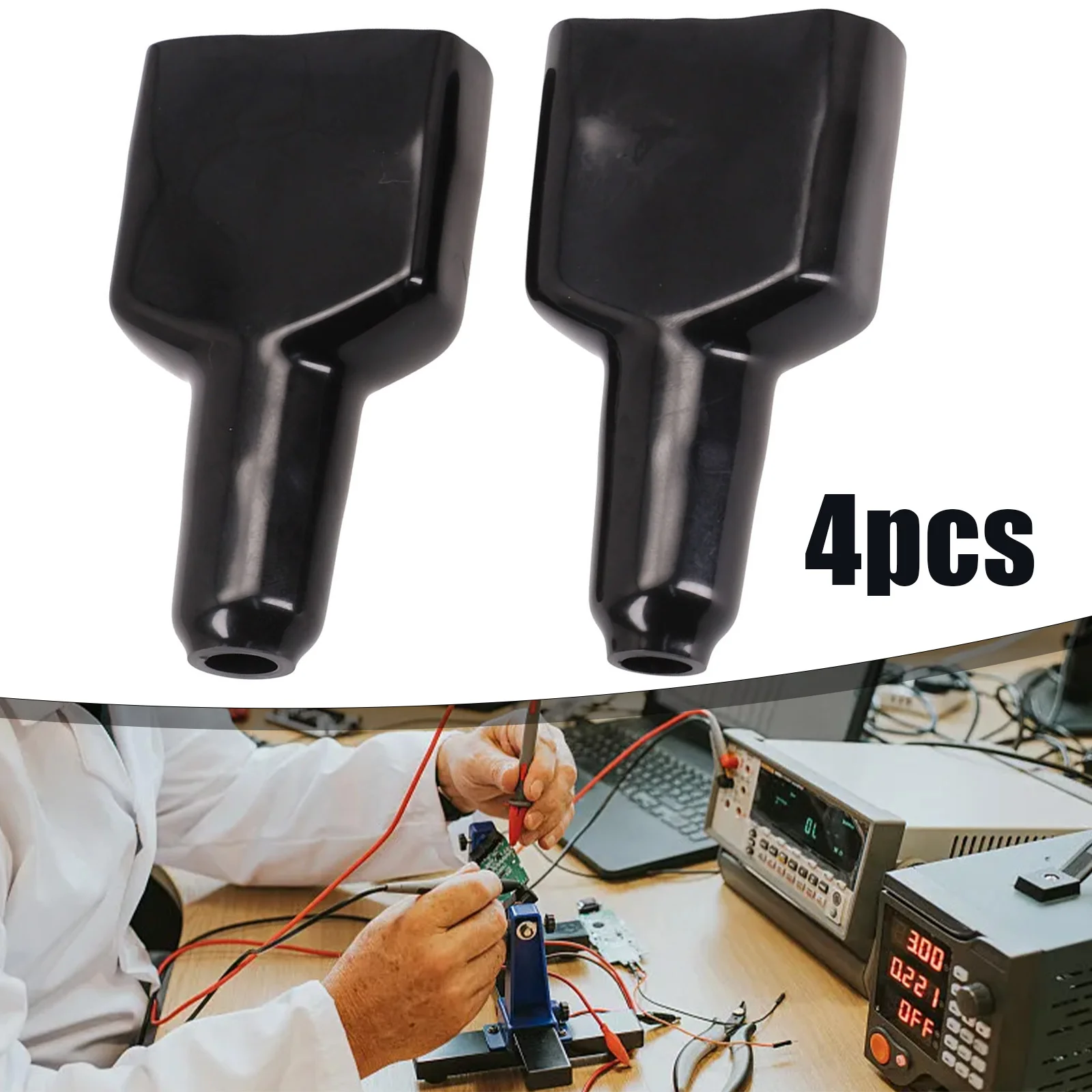 A Option Includes A Pack Of Four Reliable Protective Covers Crafted To Shield Your Standard Size Electrical Connectors