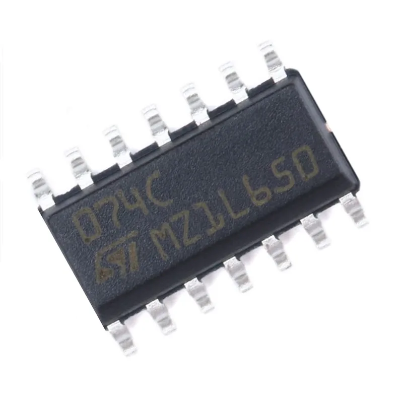 50 PCS 정품 정품 - 표면 실장 TL074CDT SOIC-14 4-JFET 입력 연산 증폭기 IC 칩