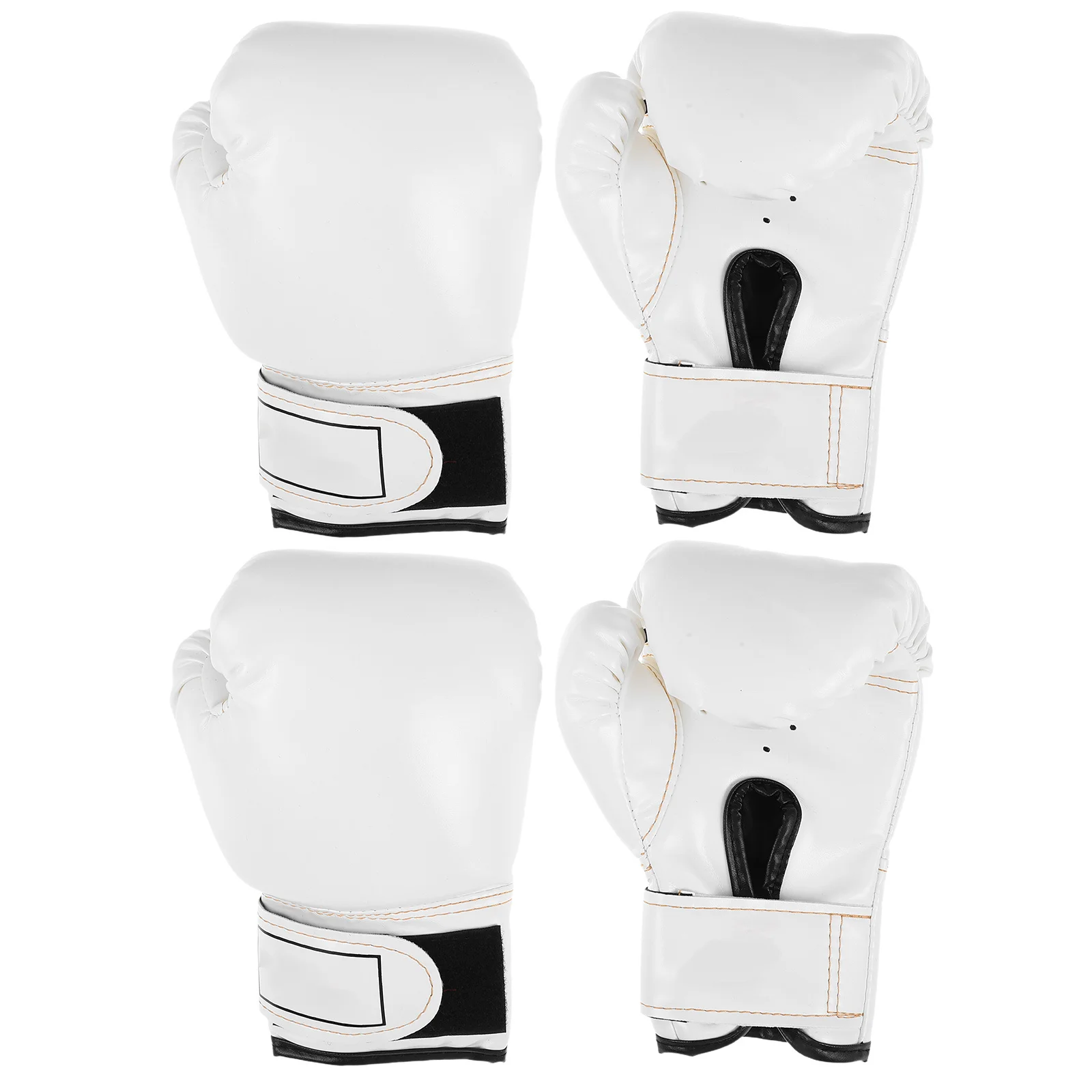 

2Pair Boxing Gloves Foam Padding Lightweight Sparring Training Gloves for Kickboxing Taekwondo Punching Bag