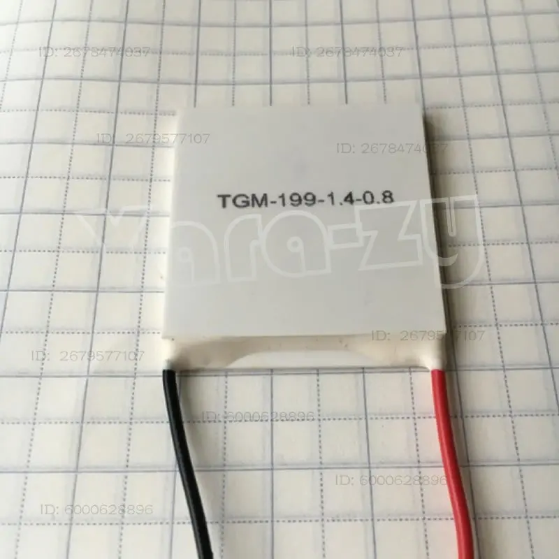 Industrial Temperature Difference Power Generation Chip TGM-199-1.4-0.8 40*44MM 7V 2.5A, High Temperature Resistance