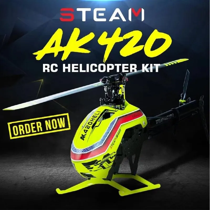Nowy Xingyue Steam AK420 Model Helikoptera Akrobacyjnego 3D Sterowany Zdalnie Zabawka Model Latający Do Ćwiczeń I Rozrywki Pusta Maszyna