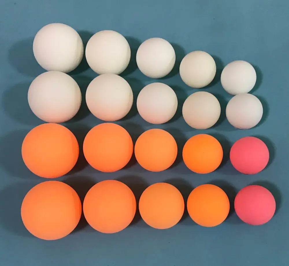 

Мячи для настольного тенниса 55 мм, 50 мм, 44 мм, 40 мм, 38 мм