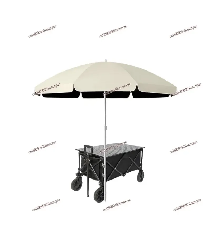 

Stall Out Sun Umbrella Outdoor Camping Folding Portable Sunscreen Umbrella