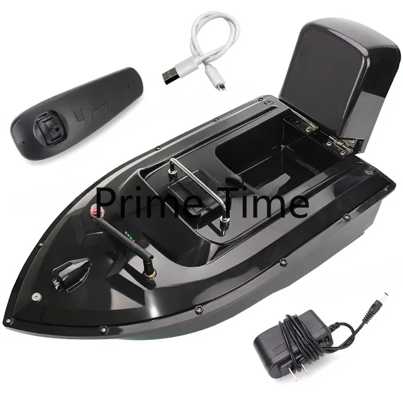 Remote control nesting boat hook boat nesting single compartment bait feeder wireless 500 meters