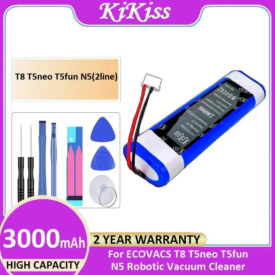 3000Mah For Ecovacs…