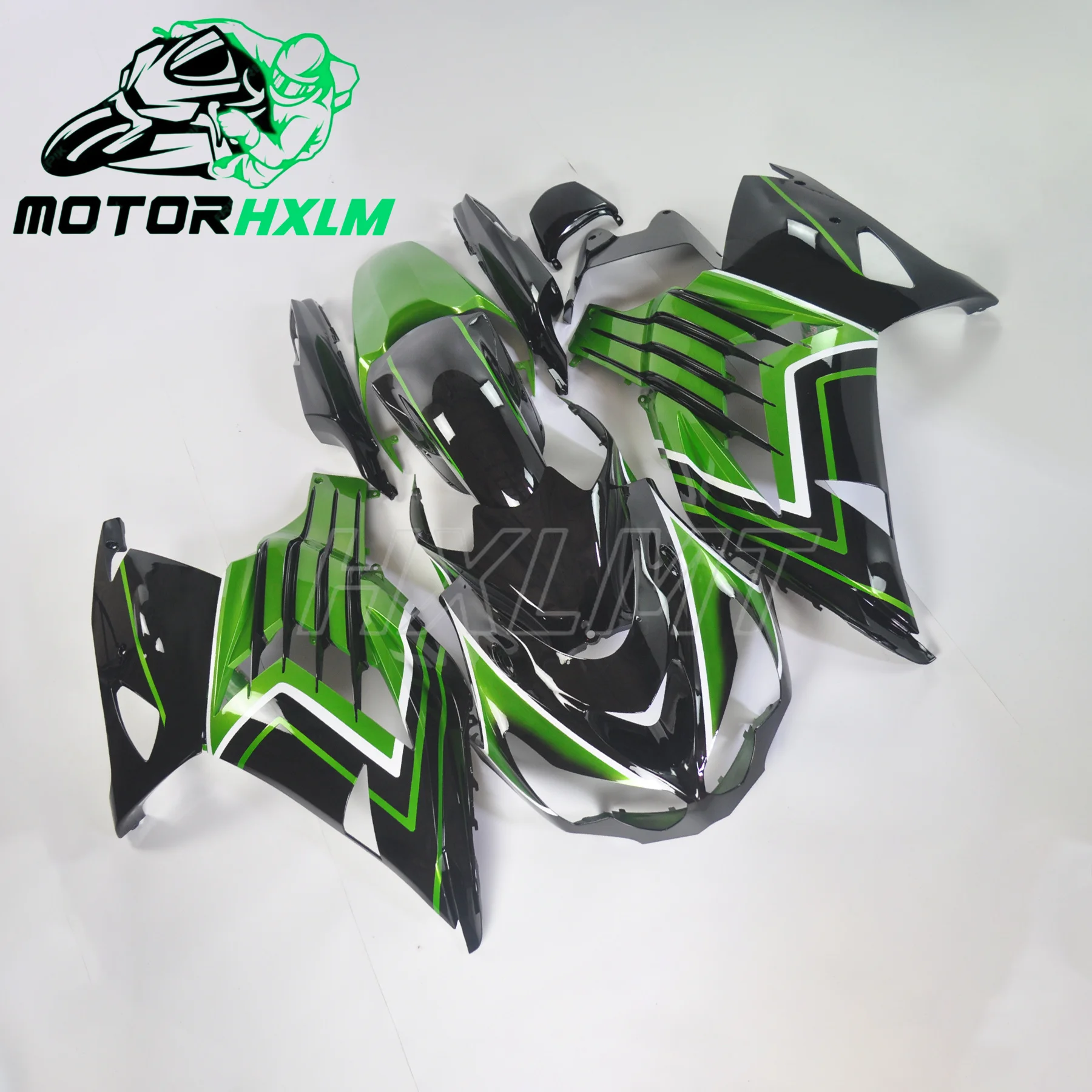 For Ninja ZX14R 2012 2015 2019 2013 2016 2021 Motorcycle Accessories Green Black Bodywrok Protection Fairing kit