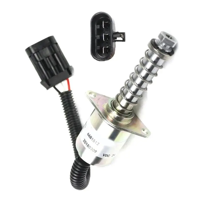 DT17 12V Shut Off Solenoid Traction Lock Solenoid for Bobcat S150 S160 S175 S185 S205 S250 S300 6681512 7136559
