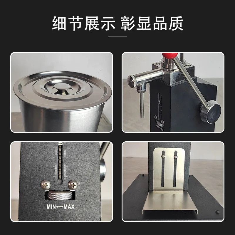 Filling Machine Packaging Equipment New Manual Hand-Pump Quantitative Single-Head Liquid Paste Cosmetics Oil Cream Small Filler