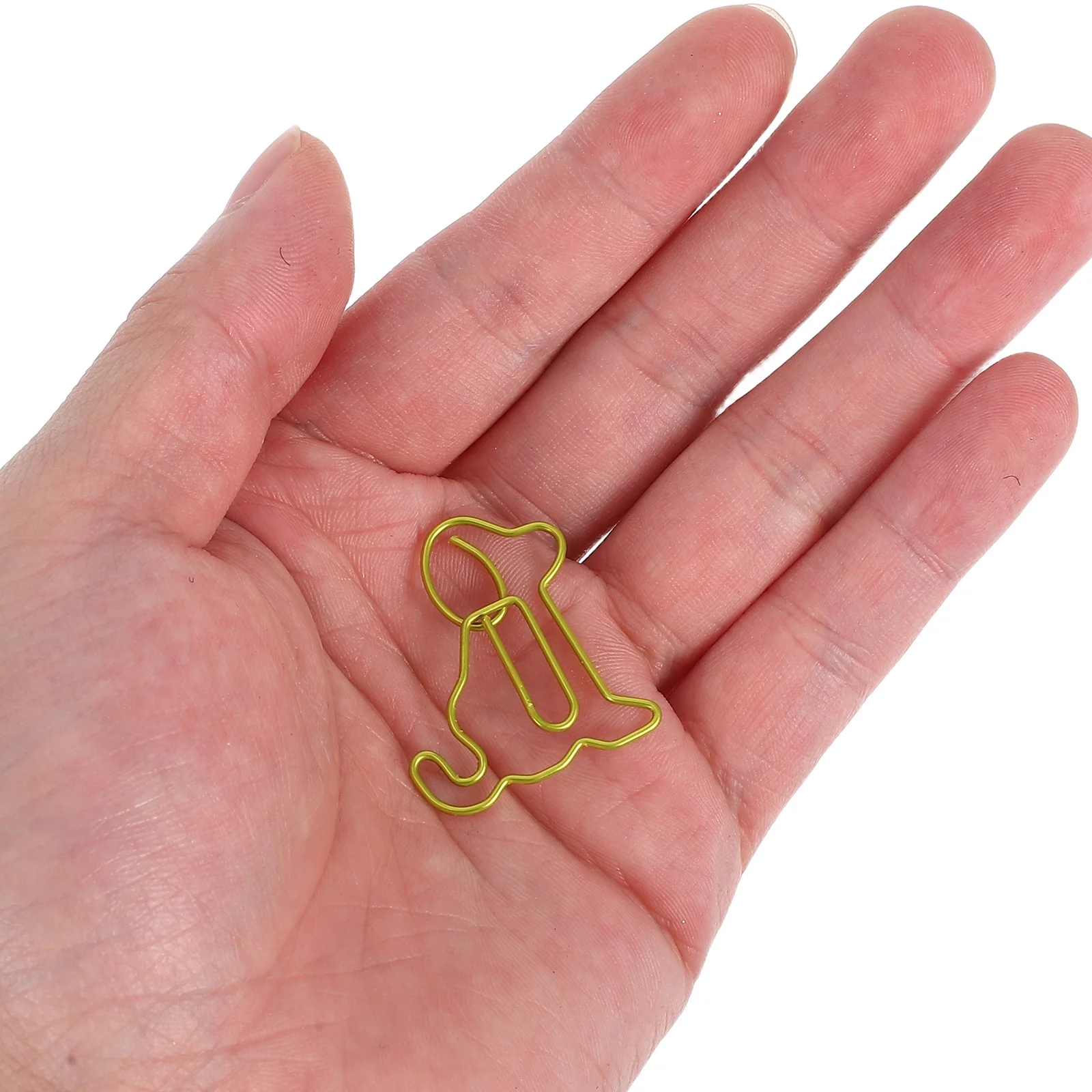 

50 Pcs Dog Paper Clip Bookmarks Planner Clips Cute School Paperclips Creative Office Animal Cilps
