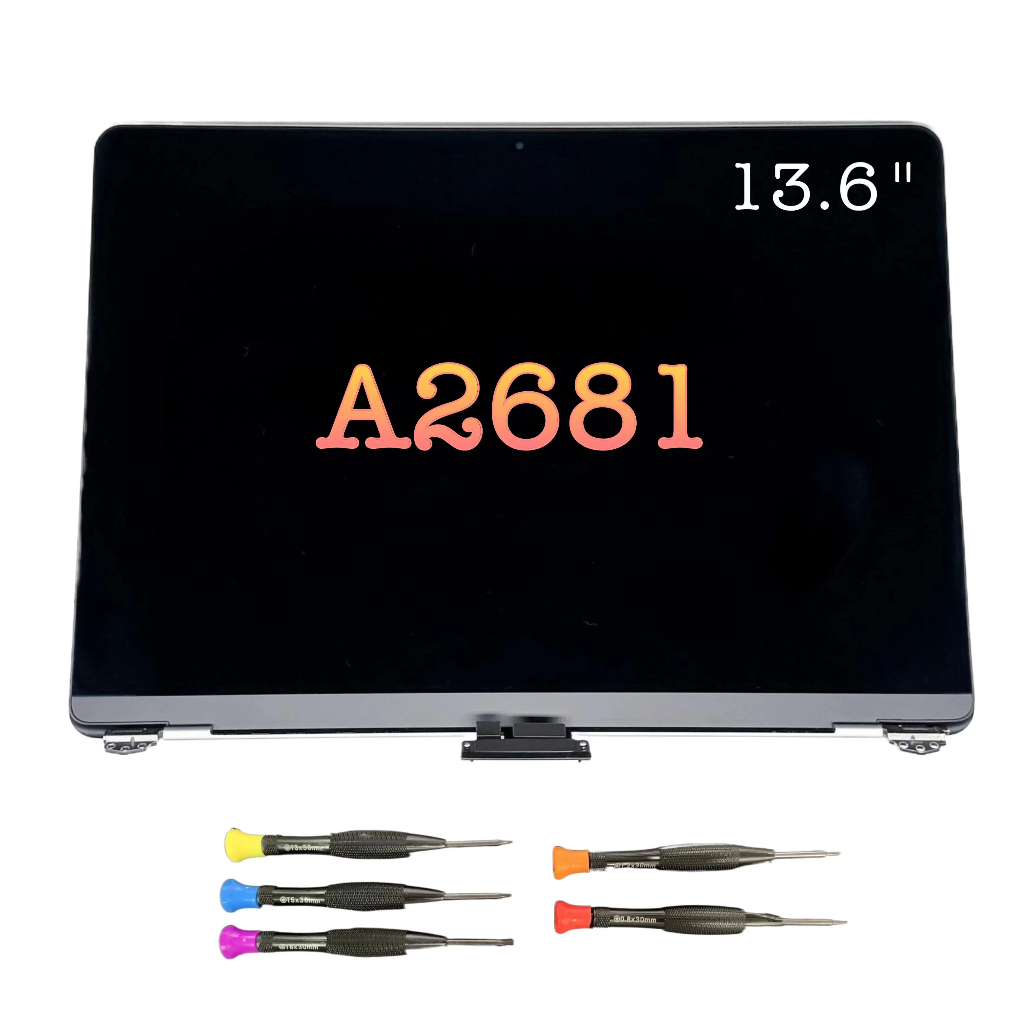 ecra lcd completo para macbook air m2 montagem completa cinza espacial prateado starlight midnight novo laptop 136 a2681 2023 01