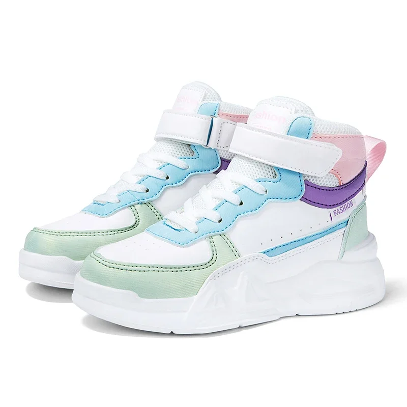 

New Mesh Kids Running Shoes Outdoor Youngsters Teens Casual Walking Student Fashion Sneakers Breathable Soft Children Sports