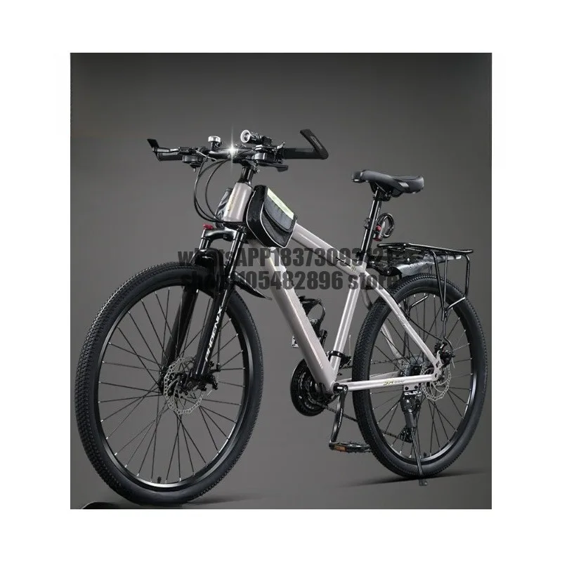Bicycle Adult Men's Mountain Bike Variable Speed Ride to Work Mobility Race Soil Slope Bike